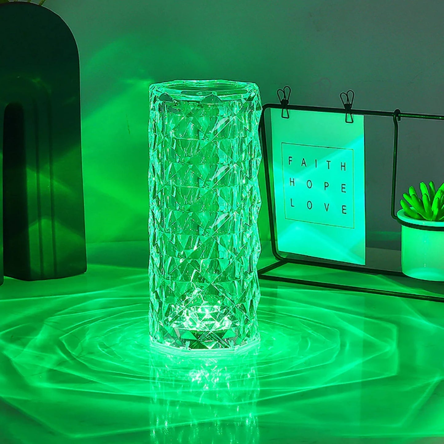 Crystal Table Lamp - Flair