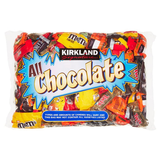 Kirkland All Chocolate Halloween candy bag