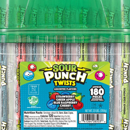 Sour Punch Twists variety pack