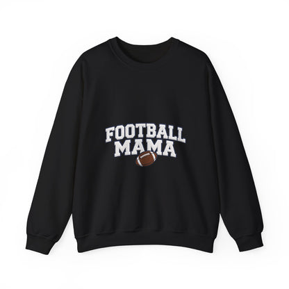 Football Mama Sweatshirt – Game Day Puff Letter Crewneck for Sports Moms