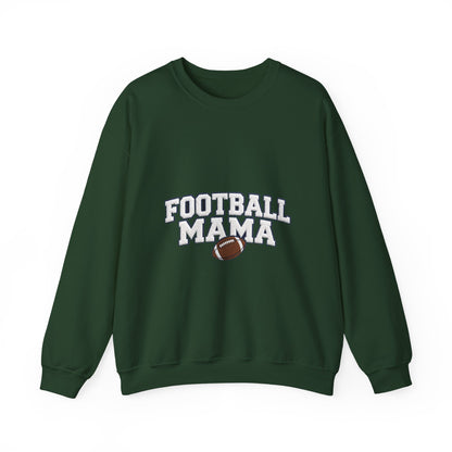 Football Mama Sweatshirt – Game Day Puff Letter Crewneck for Sports Moms