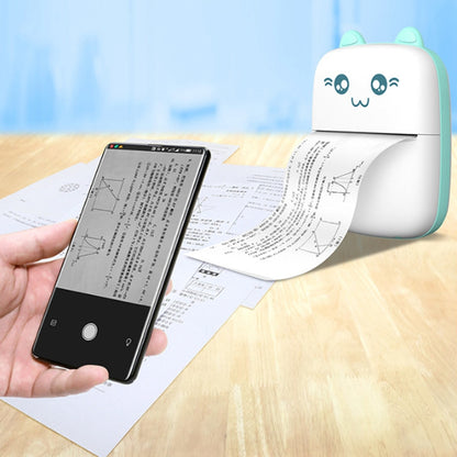 Mini Bluetooth WiFi Printer - Your Compact Printing Companion for Quick and Hassle-Free Prints