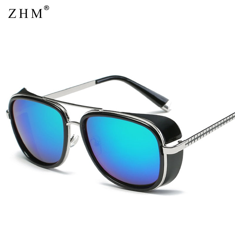 Steampunk-Inspired Sunglasses: Vintage UV400 Protection for Men and Women - Designer Sun Glasses