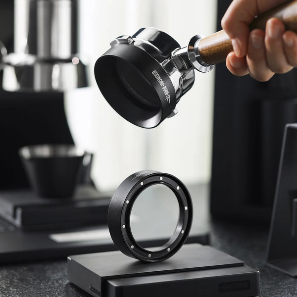 Espresso Dosing Funnel with Magnetic Precision - Shop Portafilter Tool Now