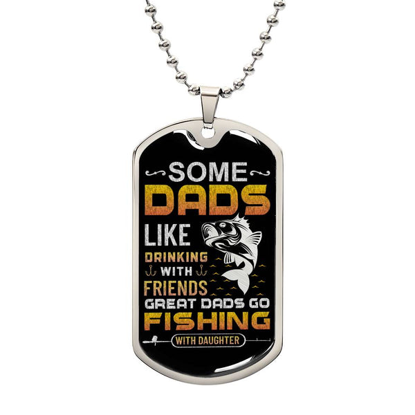 From Daughter to Dad: Father's Day Exclusive - Our Patent Military Necklace
