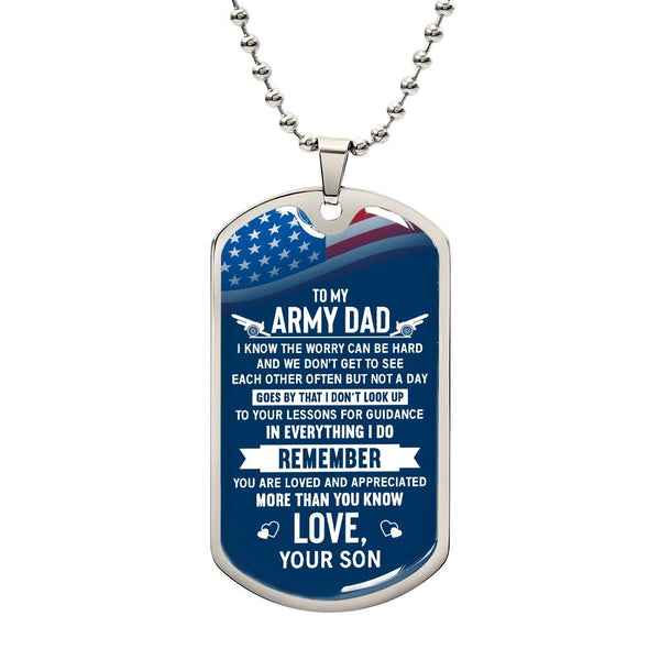 Father's Day Exclusive: Discover Our Patent Military Necklace