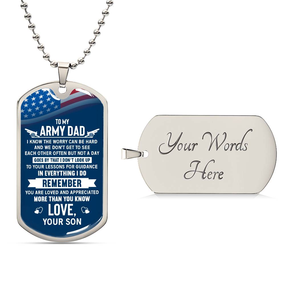 Father's Day Exclusive: Discover Our Patent Military Necklace