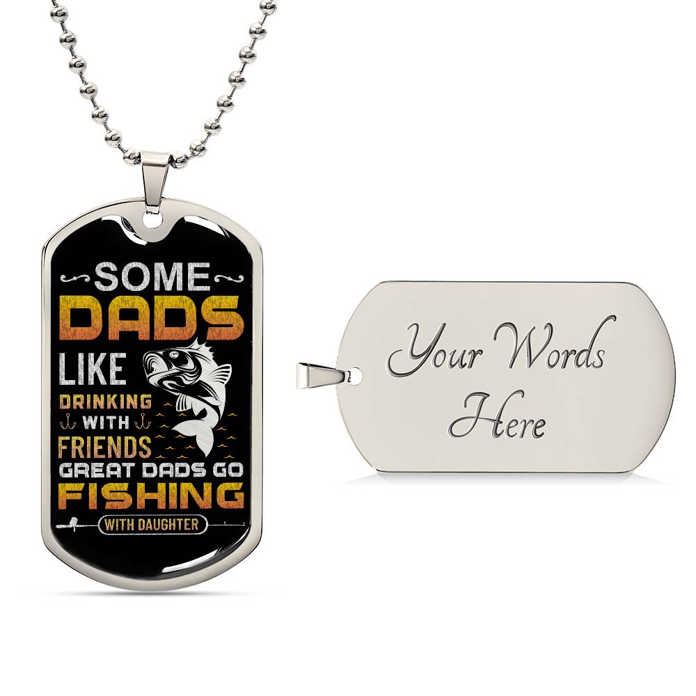 From Daughter to Dad: Father's Day Exclusive - Our Patent Military Necklace