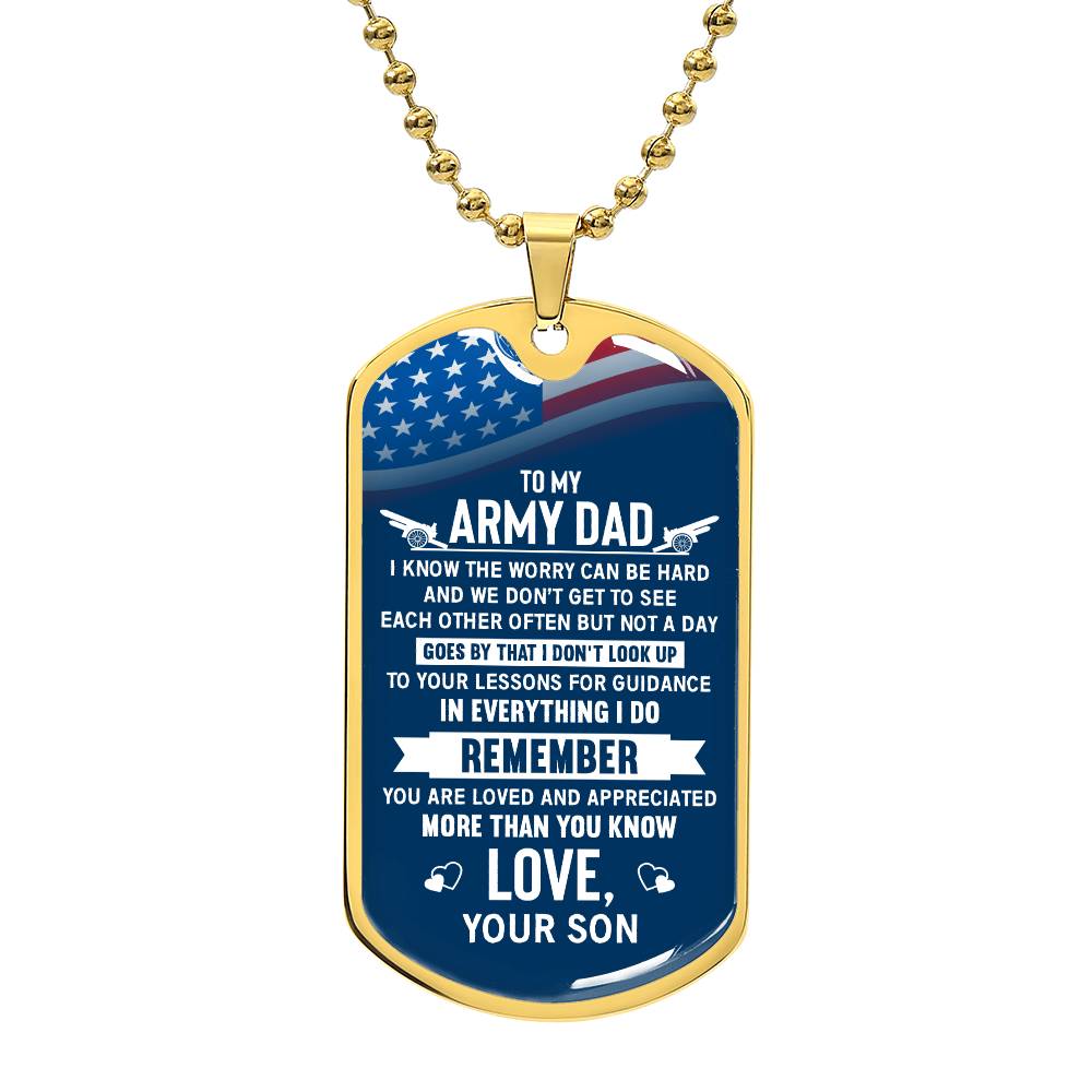 Father's Day Exclusive: Discover Our Patent Military Necklace