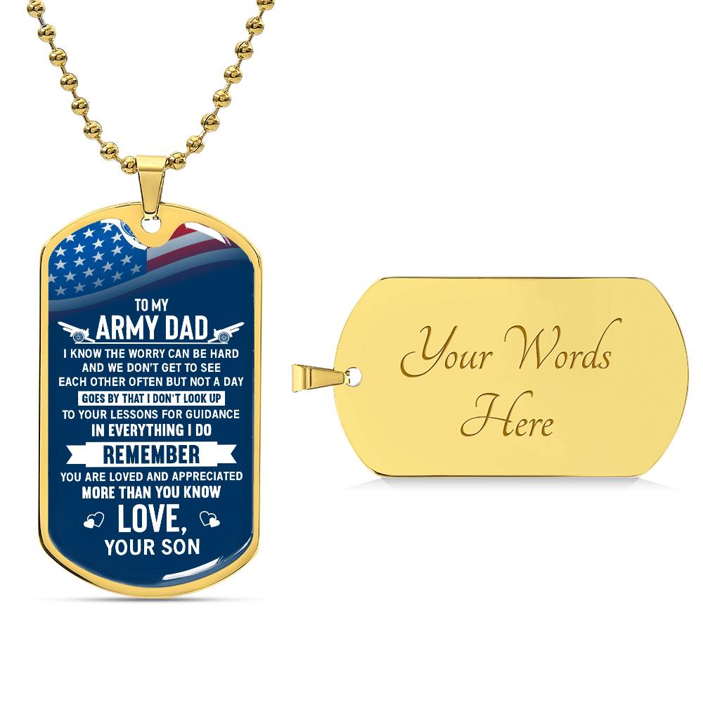 Father's Day Exclusive: Discover Our Patent Military Necklace