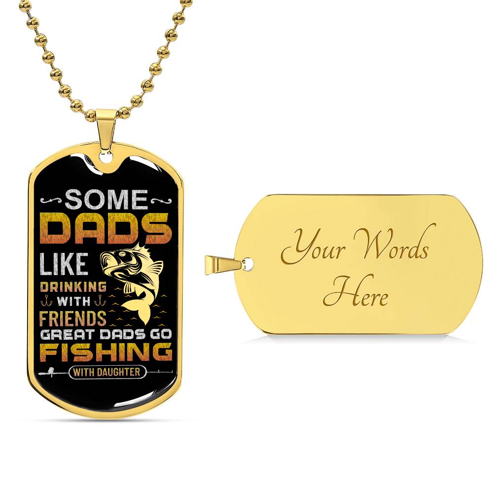 From Daughter to Dad: Father's Day Exclusive - Our Patent Military Necklace