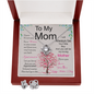 Love Knot Earring & Necklace Set – Mother's Day Jewelry Gift - Dsflair