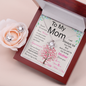 Love Knot Earring & Necklace Set – Mother's Day Jewelry Gift - Dsflair