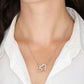 Christmas Gift for Her – Interlocking Hearts Necklace (Rose Gold/18K Gold)