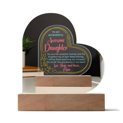 Heartfelt Daughter Keepsake