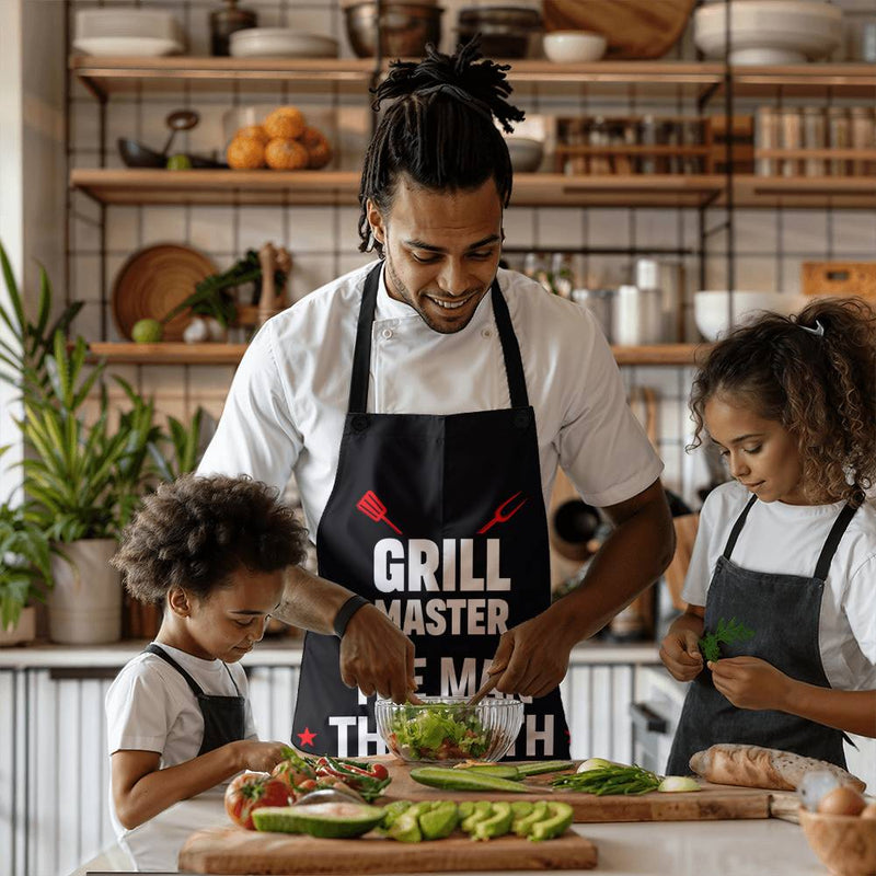 Classic Chef Apron - Durable, Adjustable, and Stylish - Perfect Father's Day Gift