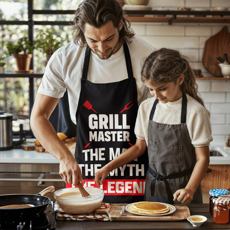 Classic Chef Apron - Durable, Adjustable, and Stylish - Perfect Father's Day Gift