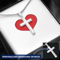Personalized Cross Necklace