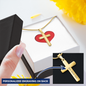 Personalized Cross Necklace