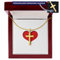 Personalized Cross Necklace