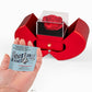Valentine's Day Forever Love Necklace – Romantic Gift in Red Heart Rose Box - Dsflair