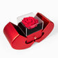 Valentine's Day Forever Love Necklace – Romantic Gift in Red Heart Rose Box - Dsflair
