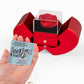 Valentine's Day Forever Love Necklace – Romantic Gift in Red Heart Rose Box - Dsflair