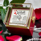 Love Knot with Rotating Rose Gift Box meticulously preserved rose that never fades - Dsflair