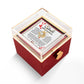 Love Knot with Rotating Rose Gift Box meticulously preserved rose that never fades - Dsflair