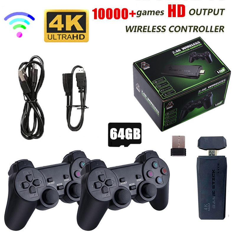  Retroplay- an All in One Retro Gaming Experience, Retro Play  Game Console, Retro Play Game Stick, Retro Wand Classic Games,Retro Plug  and Play Video Games for TV, 10000+ Games, 4K HDMI +