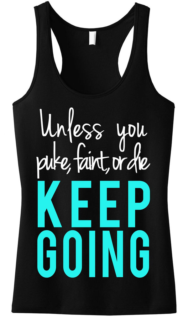 KEEP GOING Workout Tank Top -  Flair 