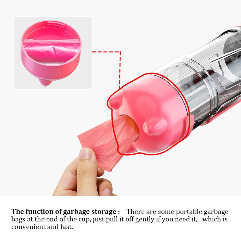 4-In-1 Portable Multifunctional Dog Waterer Bottle -  Flair 