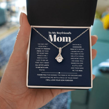 To My Boyfriend's Mom - I Will Love Your Son Forever - Alluring Beauty Necklace
