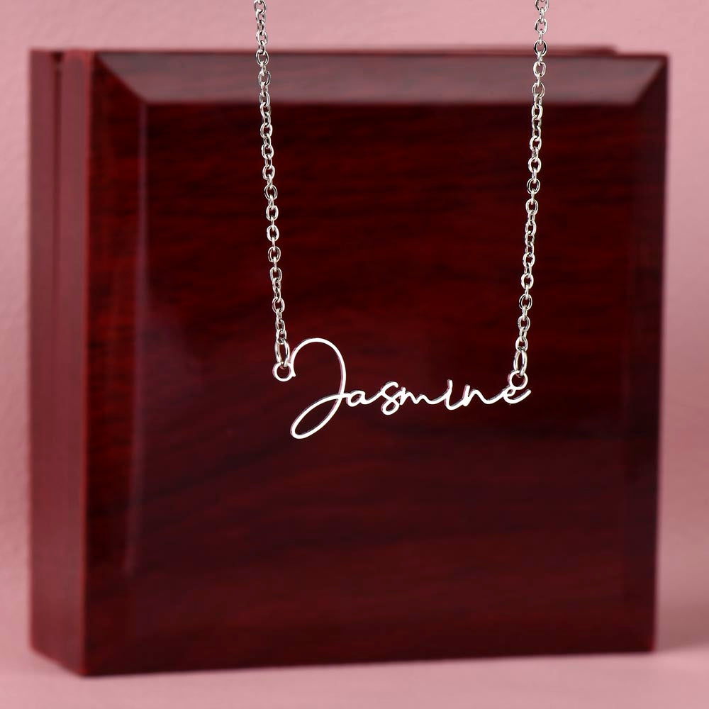 Apology Gift For Her - Personalized Name Necklace