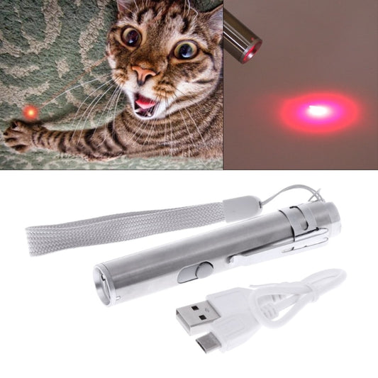 3 in 1 LED USB Rechargeable Laser Pointer -  Flair 