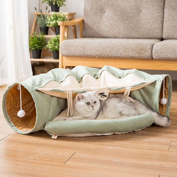 Cats Tunnel Interactive Toy/Bed - Dsflair