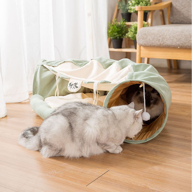 Cats Tunnel Interactive Toy/Bed - Dsflair